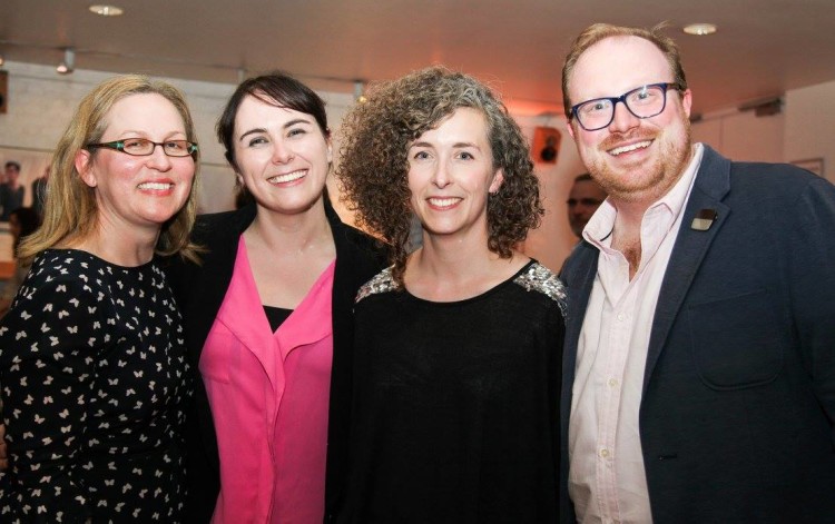 The Casement Project team: Annette Nugent, Kate O'Sullivan, Lian Bell and Cian O'Brien