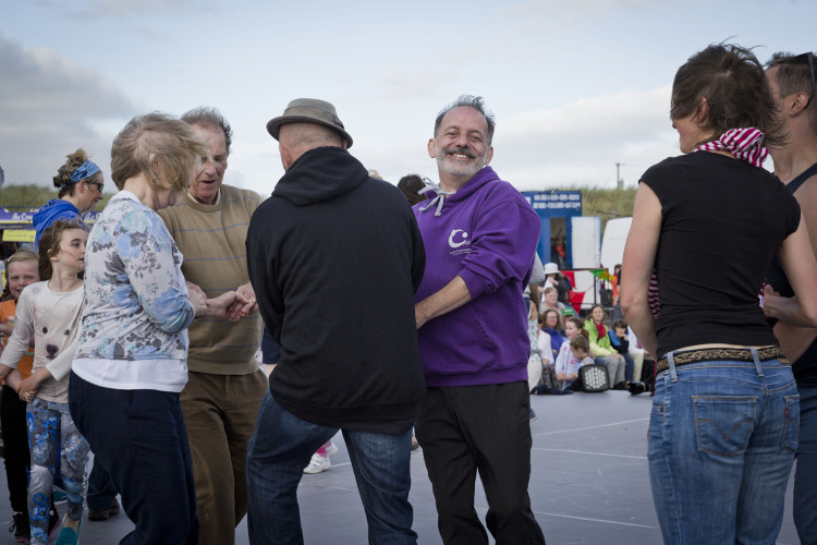 All joining in Paddy Hanaifin's Céilí