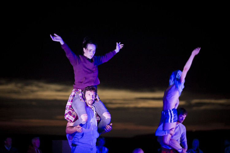 Liv, Mikel, Fearghus and Philip, 'Butterflies and Bones' on Banna